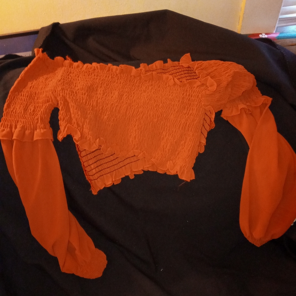 Orange Crop Shirt